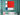 Compositie II met Rood, Blauw en Geel - Piet Mondriaan in kamer 2