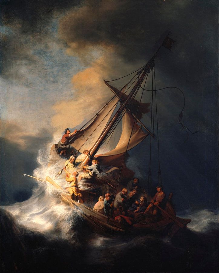 Christus in de storm op het meer van Galilea (The Storm on the Sea of Galilee)