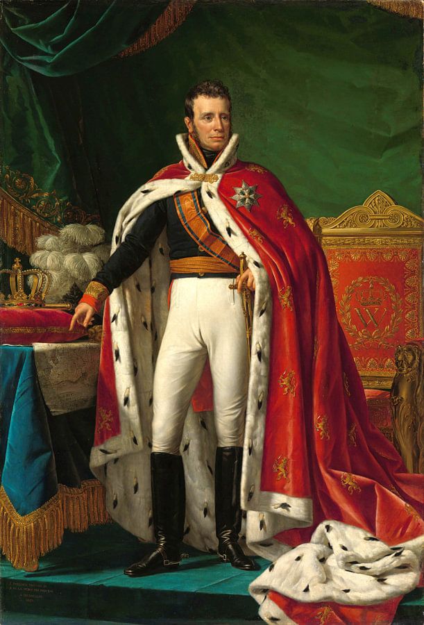 Portret van Willem I, koning der Nederlanden,