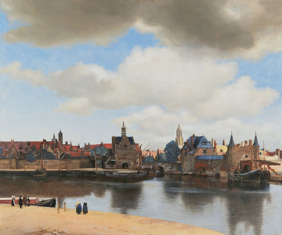 Gezicht op Delft