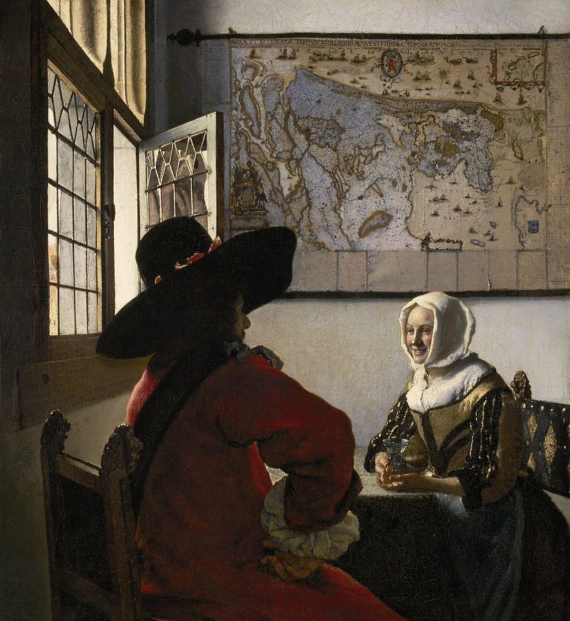 De soldaat en het lachende meisje