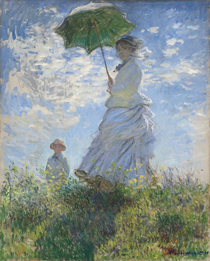 Vrouw met een Parasol
