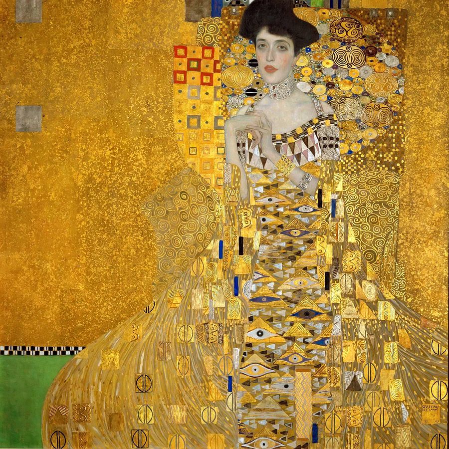 Portret van Adele Bloch-Bauer I (Portrait of Adele Bloch-Bauer I)