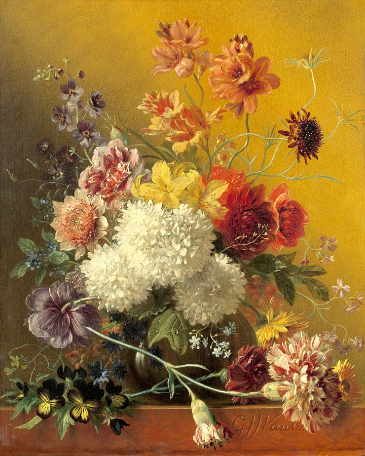 Stilleven met bloemen